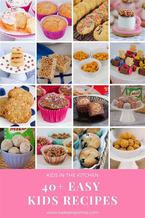 40+ Easy Kids Recipes | Kids In The Kitchen - Bake …