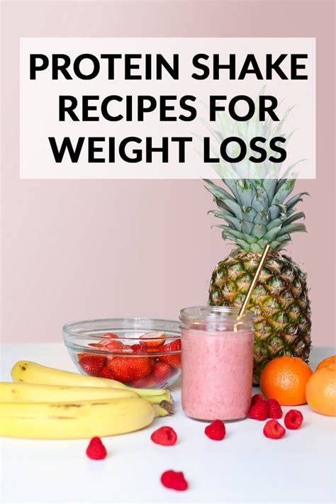 The 15 Best Protein Shake Recipes for Weight Loss