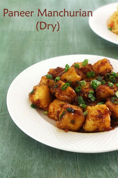 Paneer Manchurian Dry Recipe - Spice Up The Curry