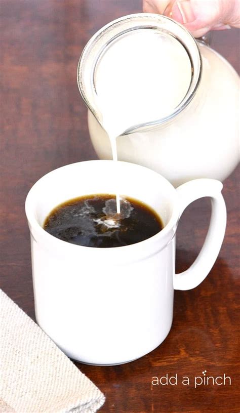 Homemade Coffee Creamer Recipe - Add a Pinch