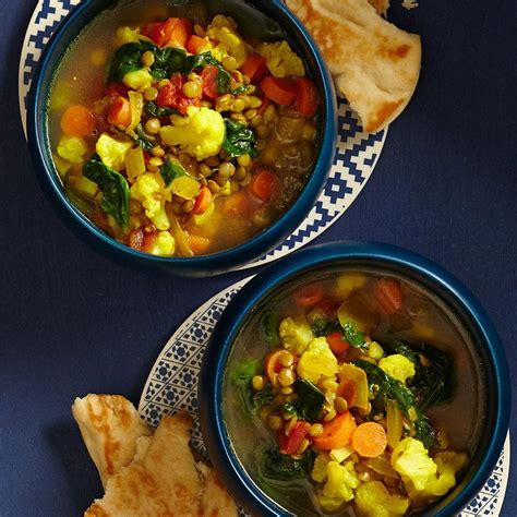 Slow-Cooker Moroccan Lentil Soup Recipe | EatingWell
