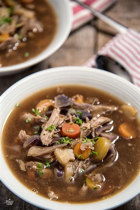 Turkey And Vegetable Soup | Paleo Leap