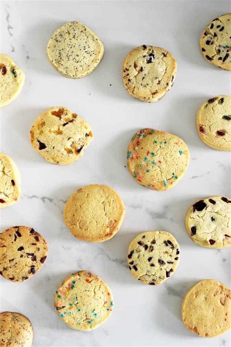 Easy Slice and Bake Cookies (with 9 flavour ideas!)