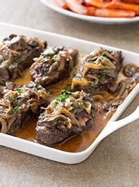 Baked Steak with Onions and Mushrooms Recipe - (4.1/5)