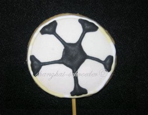 Soccer Ball Template For 3-4 Inch Cookie