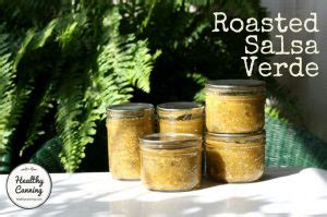 Roasted Salsa Verde - Healthy Canning
