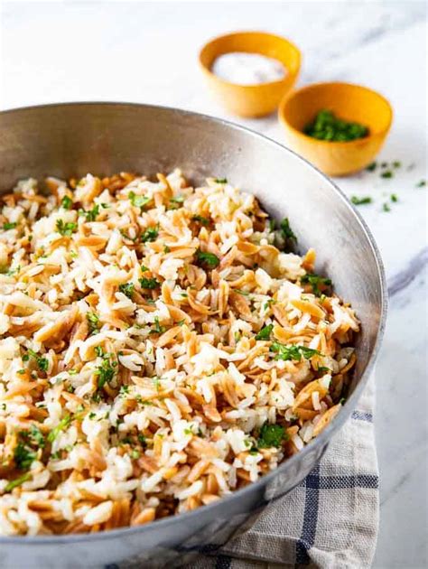 Easy Rice Pilaf with Orzo - A Communal Table
