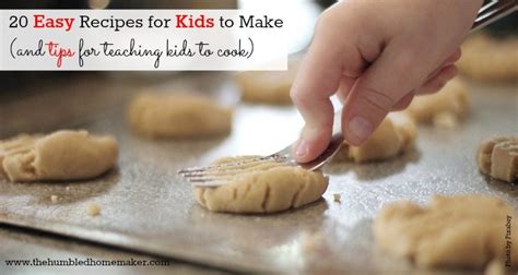 20 Easy Recipes for Kids to Make - The Humbled …