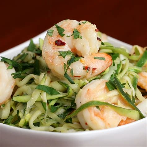 Zucchini Shrimp Scampi Recipe by Tasty