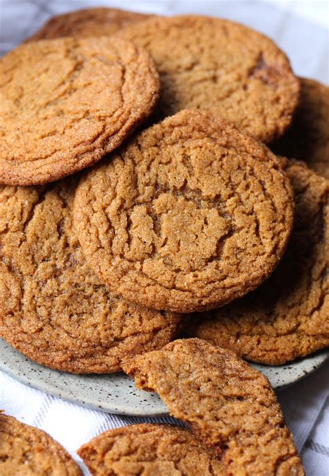Gingersnap Cookies - The Perfect Holiday Cookie Recipe