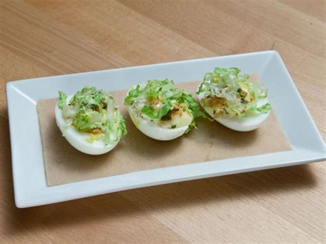 Caesar Deviled 6-Minute Eggs Recipe - Food Network