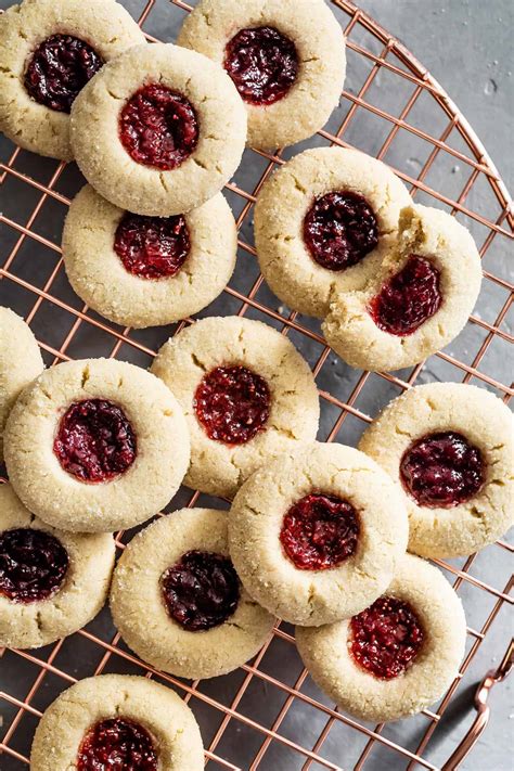 Gluten-Free Thumbprint Cookies - Snixy Kitchen