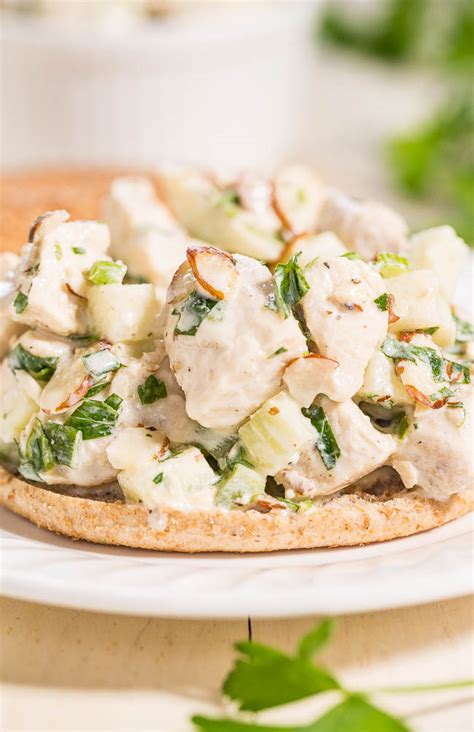 15-Minute Healthy Chicken Salad (No Mayo!) - Averie …
