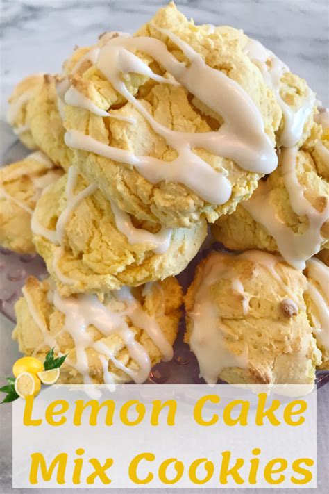 Lemon Cake Mix Cookies: The Easiest Spring Cookie …
