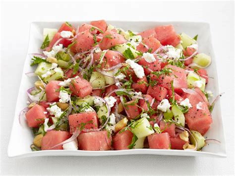 Watermelon-Cucumber Salad Recipe - Food Network