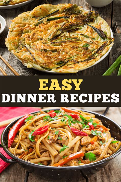 70 Easy Dinner Recipes - Insanely Good