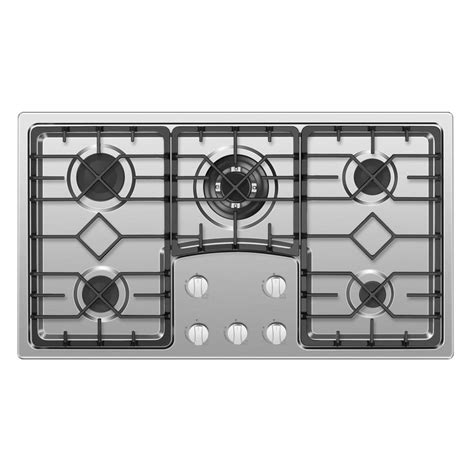 Empava 36 in. Recessed Gas Stove Cooktop with 5 Italy …