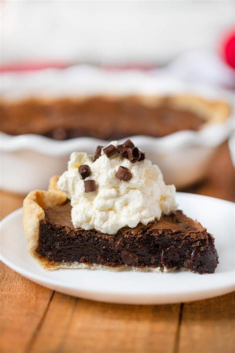 Chocolate Brownie Pie Recipe (Fudgy, Rich & Easy)