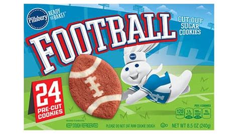 Pillsbury™ Football Shape™ Cutout Cookie Dough