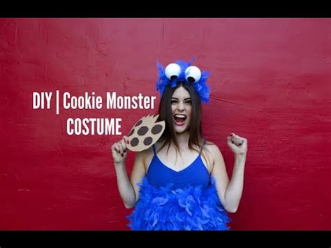 DIY | Cookie Monster Costume - YouTube