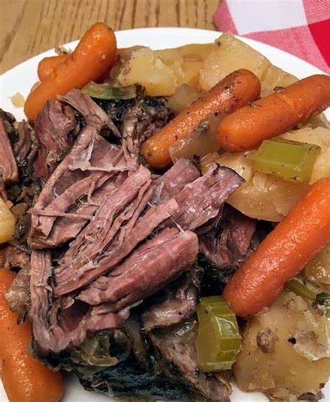 Easy Slow Cooker Pot Roast - Back To My Southern Roots