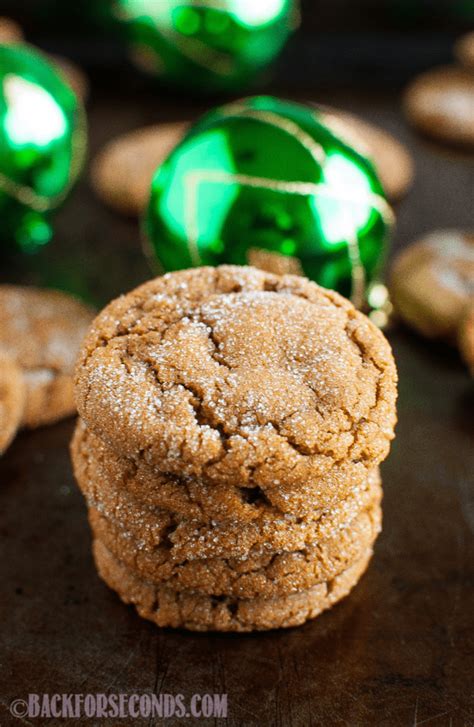 Best Chewy Molasses Cookies - Back for Seconds