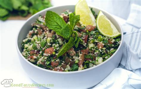 ️ Authentic Tabbouleh Salad Recipe | Good Tasty Recipes