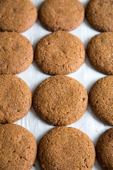 Ginger Molasses Cookies with Candied Ginger - Wild …