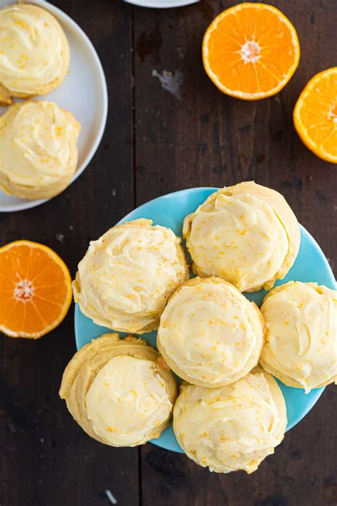 The Best Glazed Orange Cookies - The Kitchen Magpie