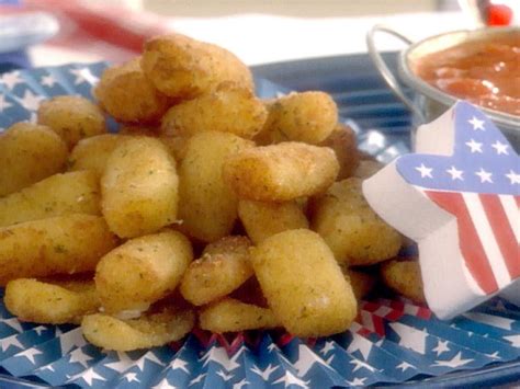Fried Mozzarella Nuggets Recipe | Sandra Lee | Food …