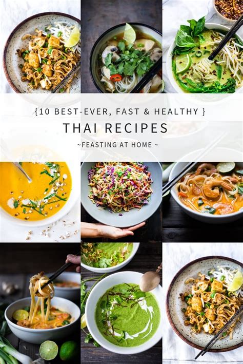 20 Delicious & Easy Thai Recipes! - Feasting At Home