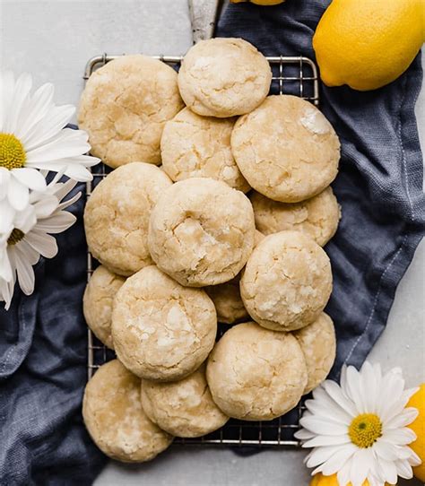 Lemon Powdered Sugar Cookies — Salt & Baker