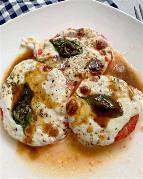 Easy Baked Tomatoes and Mozzarella - Chatfield Court