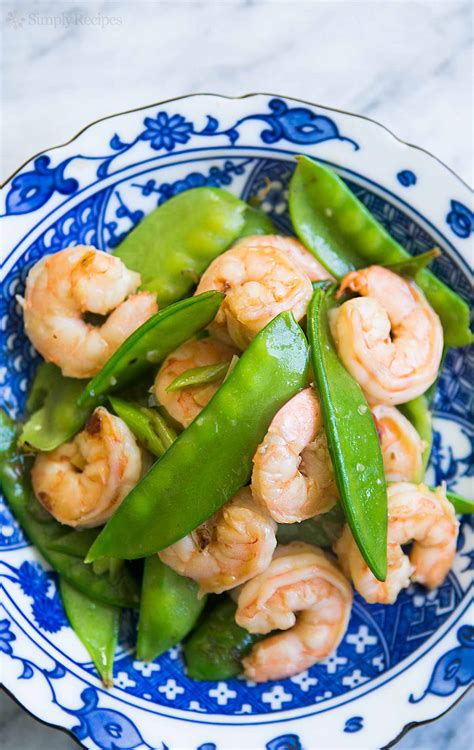 Shrimp with Snow Peas Recipe - Simply Recipes