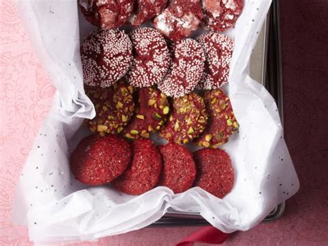Red Velvet Crinkle Cookies Recipe - Food Network