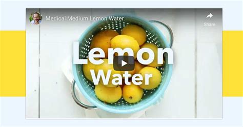 Lemon Water 101 | Medical Medium 101