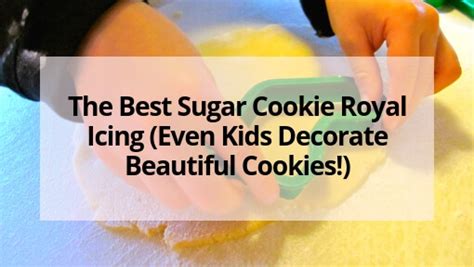 The Absolute BEST Royal Icing Recipe For Sugar Cookies!