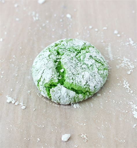 Mint Crinkle Cookies • Sarahs Bake Studio