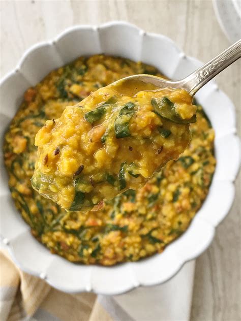 Spicy Indian Lentil with Spinach and Tomato | Culinary …