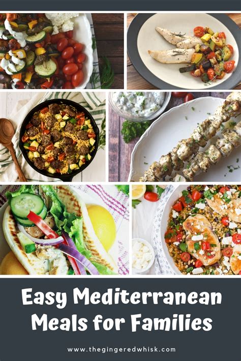 11 Easy Mediterranean Meals For Families - The Gingered Whisk