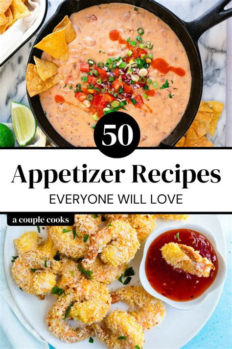 50 Easy Appetizer Recipes Everyone Will Love – A Couple …