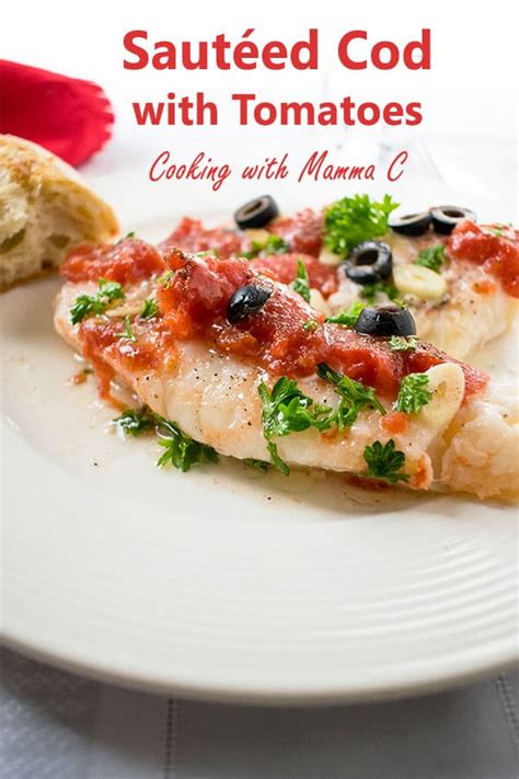 Skillet Cod with Tomatoes and Olives - Cooking with …