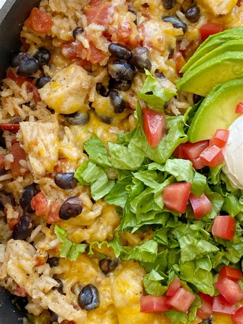 Chicken Burrito Skillet - Together as Family