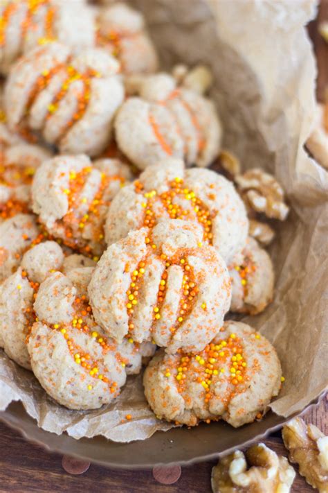 Maple Walnut Spritz Cookies - The Gold Lining Girl
