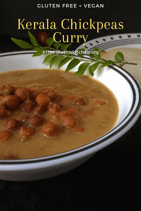 Kerala Kadala Curry | Chickpeas Curry with Coconut