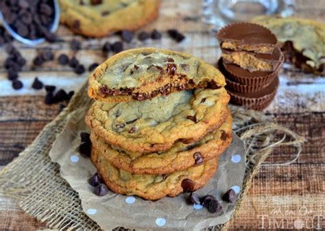 Reese’s Stuffed Giant Chewy Chocolate Chip Cookies