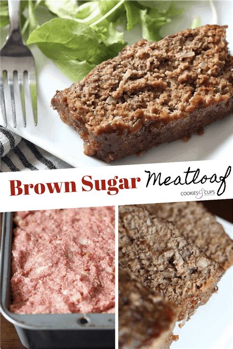 Brown Sugar Meat Loaf | The Best Meatloaf Recipe Ever