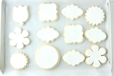 Watercolor Cookies - The Crafting Chicks