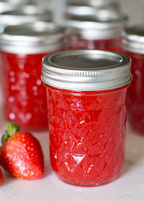 Strawberry Freezer Jam (Easy Tutorial!) - Cleverly Simple
