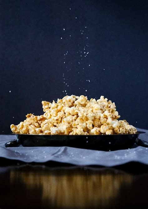Salted Caramel Popcorn - The BEST Caramel Corn Recipe
